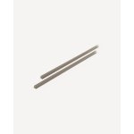 Waterdrop Udržitelná skleněná brčka na pití černá transparentní 2 ks – Hledejceny.cz