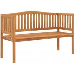 VidaXL Zahradní lavice 150 cm masivní teakové dřevo – Hledejceny.cz