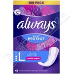 Always Daily Protect Long Fresh Scent slipové vložky s parfemací 48 ks – Zboží Mobilmania