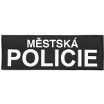 NAVYS Nášivka MĚSTSKÁ POLICIE velká ČERNÁ – Hledejceny.cz