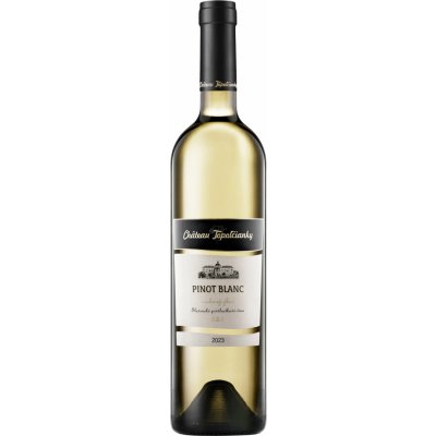 Chateau Topoľčianky Pinot Blanc 12,5% 0,75l (holá láhev) – Hledejceny.cz