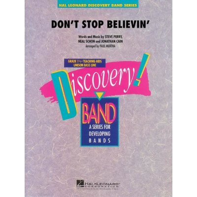 Journey Don't Stop Believin' snadné noty pro koncertní orchestr, party, partitura