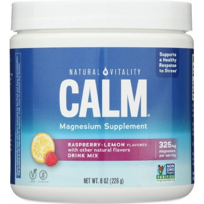 Natural Vitality Calm Magnesium Drink Mix 226 g Malina-citron – Hledejceny.cz