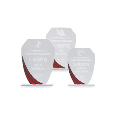 Sabe skleněná plaketa 28012.1 – Zboží Dáma