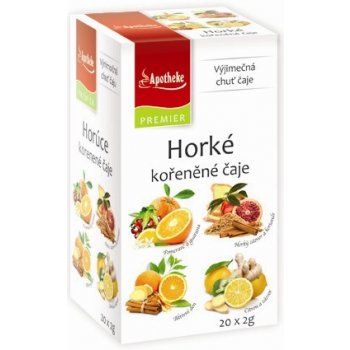 Apotheke Green Horké kořeněné čaje 4v1 4 x 5 x 2 g