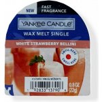 Yankee Candle vonný vosk do aroma lampy White Strawberry Bellini Bílý jahodový koktejl 22 g – Hledejceny.cz