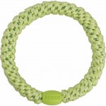 KKNEKKI Gumička do vlasů Kknekki Lime Zest, zelená barva, textil – Zboží Dáma