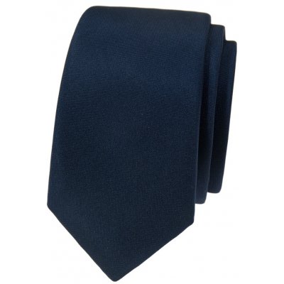 Avantgard Kravata Slim 551-7982 modrá MAT – Zboží Dáma