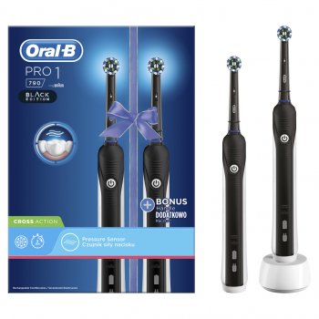 Oral-B Pro 790 CrossAction Black Duo