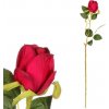 Květina Autronic Růže, barva fialová Květina umělá KN5119-PUR