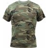 Army a lovecké tričko a košile Tričko Rothco vintage woodland