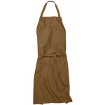 Workwear Verona 90 Dlouhá zástěra s laclem 00131-01 Caramel – Hledejceny.cz