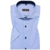 Pánská Košile Eterna Slim Fit pánská košile "Uni Pin Point" s krátkým rukávem modrá 8100_12G132