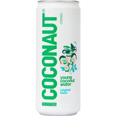 Coconaut Kokosová voda neperlivá z mladého kokosu 180 ml – Hledejceny.cz