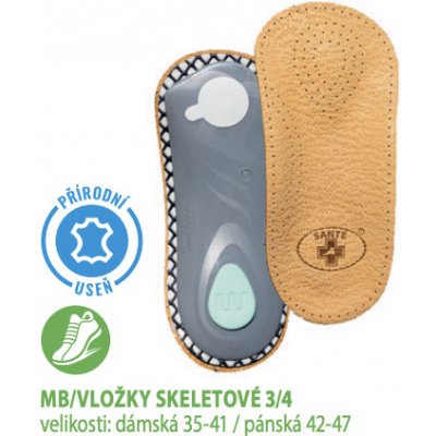 Santé MB/VLOŽKY SKELETOVÉ 3/4 – Hledejceny.cz