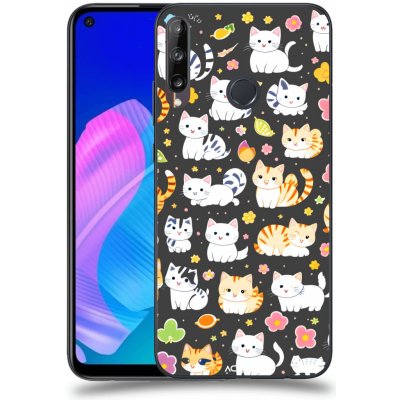 Pouzdro ACOVER Huawei P40 Lite E s motivem Little cats