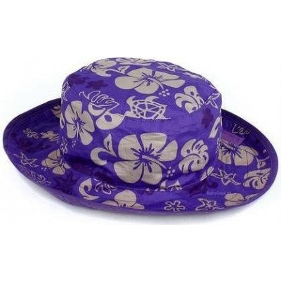Babybanz Dětský UV klobouček Baby Banz Baby oboustranný Květ fialový – Zboží Mobilmania
