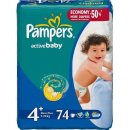 Pampers Active 4+ 74 ks