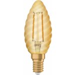 Osram LED žárovka 1906 Classic BW22, E14, 2,5 W, 220 lm, 2400 K, jantarová – Hledejceny.cz