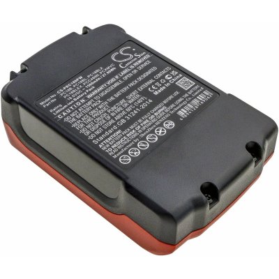 Cameron Sino CS-PRC180PW 18V Li-ion 1500mAh black/red - neoriginální – Zbozi.Blesk.cz