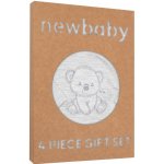 New Baby Kojenecká soupravička do porodnice Sweet Bear šedá Šedá – Zboží Mobilmania