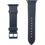 FIXED Leather Strap pro Apple Watch 42mm/44mm, modrý FIXLST-434-BL – Zboží Mobilmania
