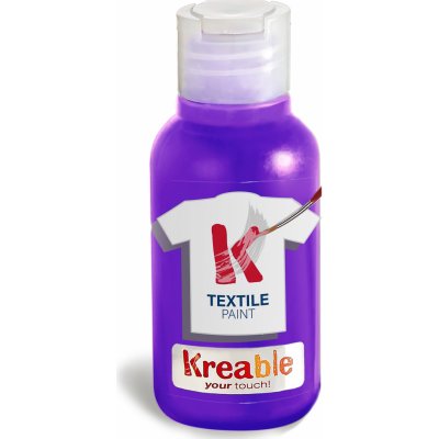 Hobby Color Art Kreable, barva na textil, 100 ml 19 fialová