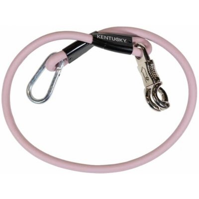 Kentucky Horse Box Lead & Cross Ties Silicone 70 cm pink – Zboží Mobilmania