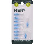 Herbadent Hero 0,5 mm náhradní mezizubní kartáček 10 ks – Sleviste.cz