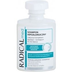 Ideepharm Radical Med Psoriasis hypoalergenní šampon pro vlasou pokožku s lupénkou 300 ml