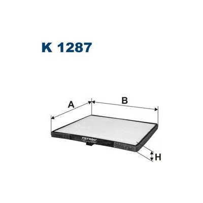 FILTRON Filtr, vzduch v interiéru K1287 – Zboží Mobilmania