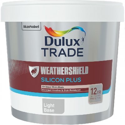 Dulux Weathershield Silicon Plus bílá 5l – Hledejceny.cz