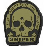 ARMED PATCHES PVC nášivka SNIPER face shoot – Zboží Mobilmania