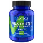 NATIOS Milk Thistle Extract Ostropestřec 5000 mg Extra Strength 90 veganských kapslí – Zbozi.Blesk.cz