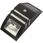 Solární osvětlení s PIR čidlem černé teplá bílá – Sleviste.cz