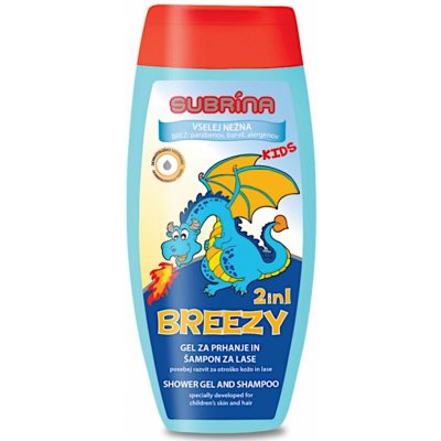 Subrina dětský sprchový gel a šampon 2v1 Breezy 250 ml – Zbozi.Blesk.cz