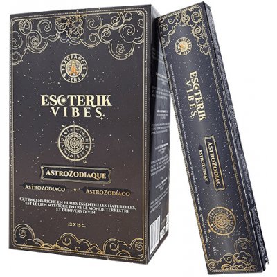 Fragances & Sens Vonné tyčinky Masala Esoterik Vibes Astrozodiac Hvězdný zvěrokruh 15 g – Hledejceny.cz