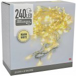 osvětlení vánoční 18m 240LED teplá BÍ TRA drát – Hledejceny.cz