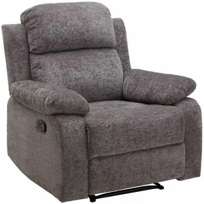 BestBerg polohovatelné BBMCH-1LG polyuretan / polyester světle šedá – Zboží Dáma