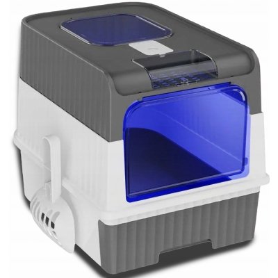 Globani krytá kočičí toaleta 39 x 35 x 37 cm – Zboží Mobilmania