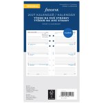 Filofax kalendář 2027 ČJ+SJ týden/2 stránky – Zboží Živě