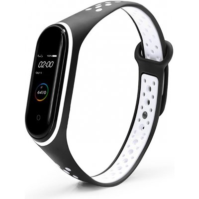 Xiaomi Mi Band 3/4 náhradní náramek Sportovní prodyšný Černo bílý MBSCZ-4SPPRCB – Zbozi.Blesk.cz