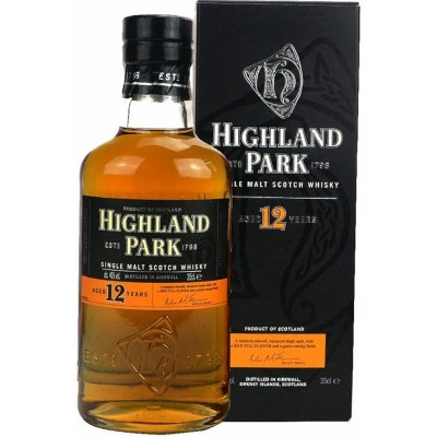 Highland Park 12y 40% 0,35 l (karton) – Zboží Mobilmania