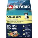 Ontario Senior Mini Fish & Rice 2,25 kg