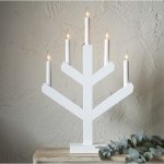 Star trading Dekorační svícen VINGA 7x LED žárovka 32x50 cm – Hledejceny.cz