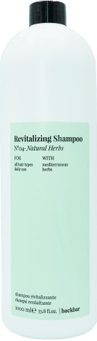 Back Bar Revitalizing Shampoo 04 Přírodní bylinky 1000 ml