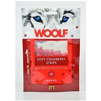 WOOLF Soft Cranberry strips 100 g