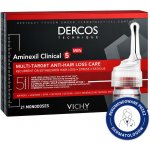 Vichy Dercos Aminexil Clinical 5 cílená péče proti vypadávání vlasů pro muže Multi-Target Anti-Hair Loss Treating Care 21 x 6 ml – Sleviste.cz
