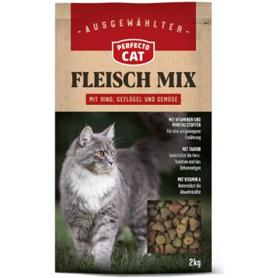 Perfecto cat masový mix hovězí drůbeží 2 kg