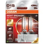 Xenon výbojky D1S Osram 12/24V XENARC NIGHT BREAKER LASER 4500K +220% 2 ks | Zboží Auto